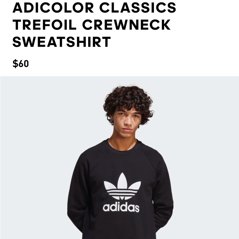 ADICOLOR CLASSICS TREFOIL CREWNECK SWEATSHIRT